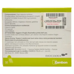 Codex 5 Miliardi Fermenti Lattici 30 Capsule Rigide