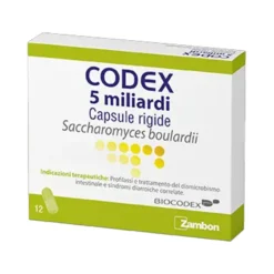 Codex 5 Miliardi 250mg Fermenti Lattici 12 Capsule Rigide