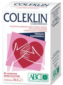 Coleklin Colesterolo 3mg 60 Compresse