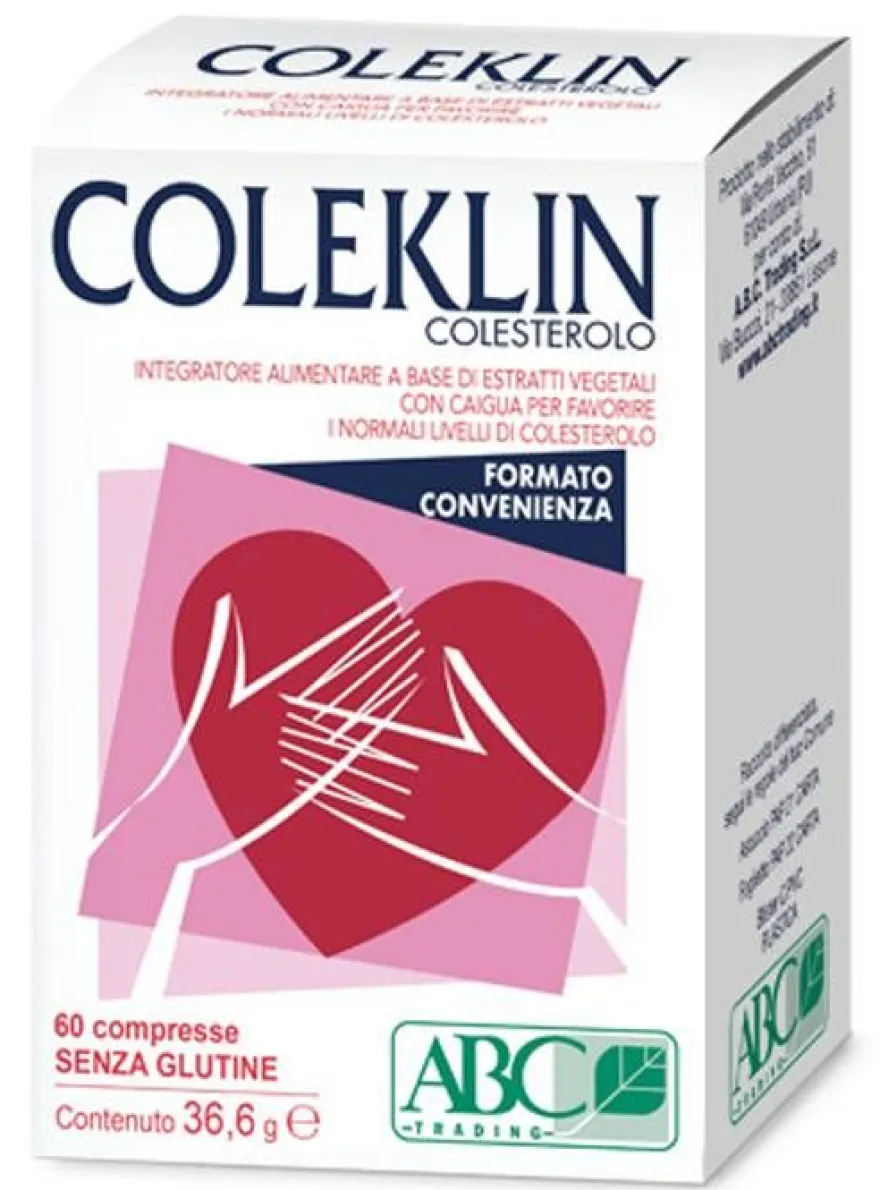 Coleklin Colesterolo 3mg 60 Compresse
