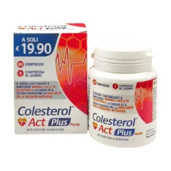 Colesterol Act Plus Forte Integratore Controllo Colesterolo 60 Compresse
