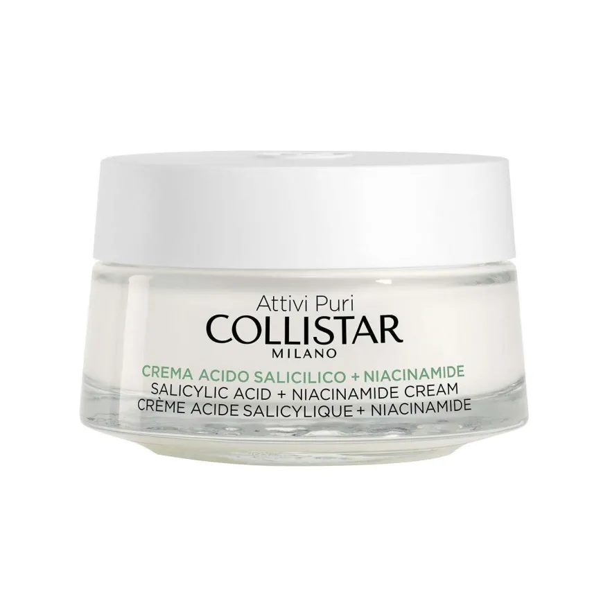 Collistar Attivi Puri Crema Acido Salicilico E Niacinamide 50ml