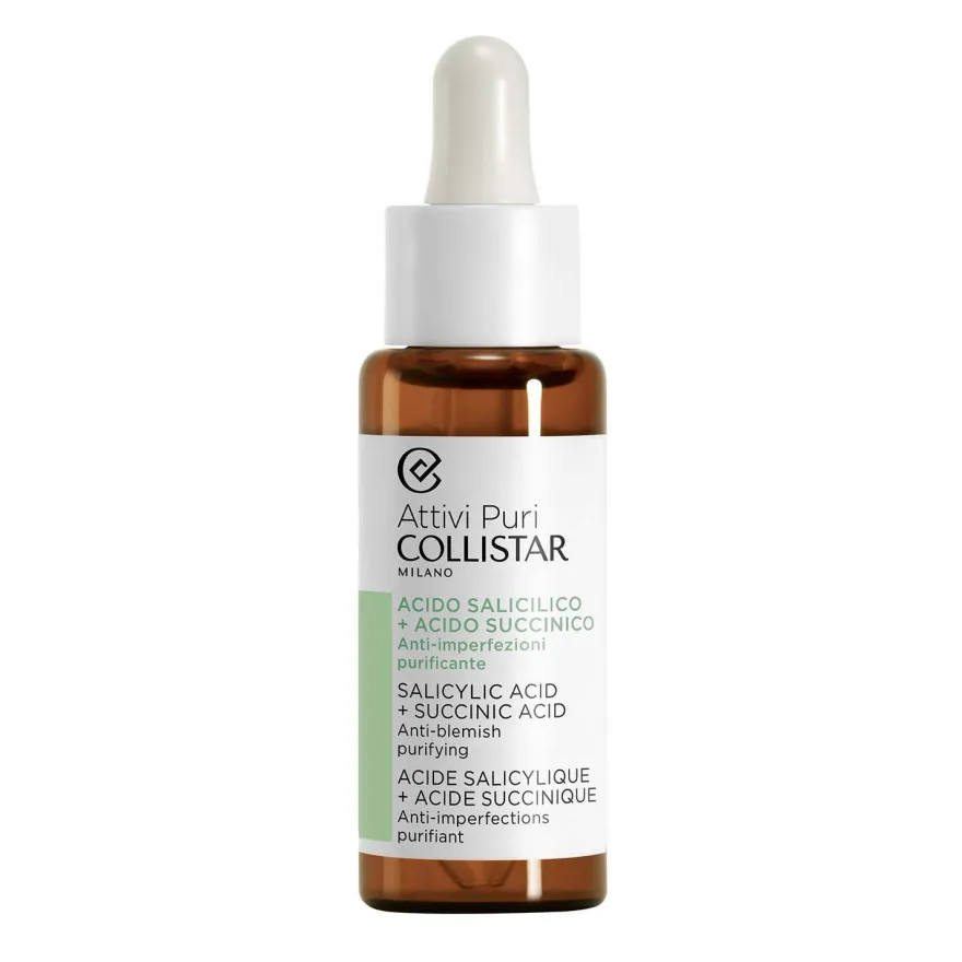 Collistar Attivi Puri Siero Acido Salicilico E Acido Succinico 30ml