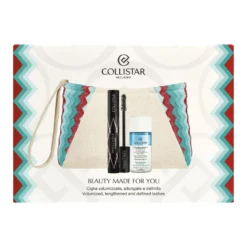 Collistar Cofanetto Impeccabile Mascara + Soluzione Bifasica Struccante 35ml + Pochette 3 Pezzi