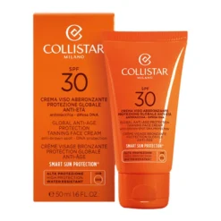 Collistar Crema Viso Abbronzante Antiet&agrave; Spf30 50ml