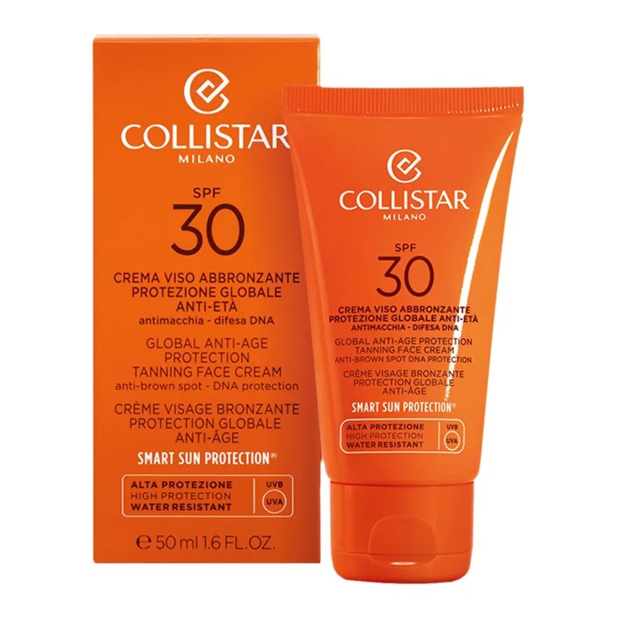 Collistar Crema Viso Abbronzante Antietà Spf30 50ml