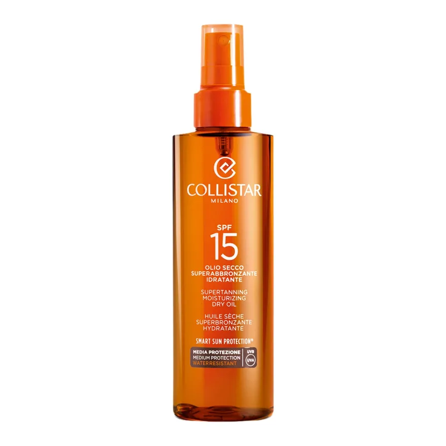 Collistar Olio Secco Superabbronzante Idratante Spf15 200ml