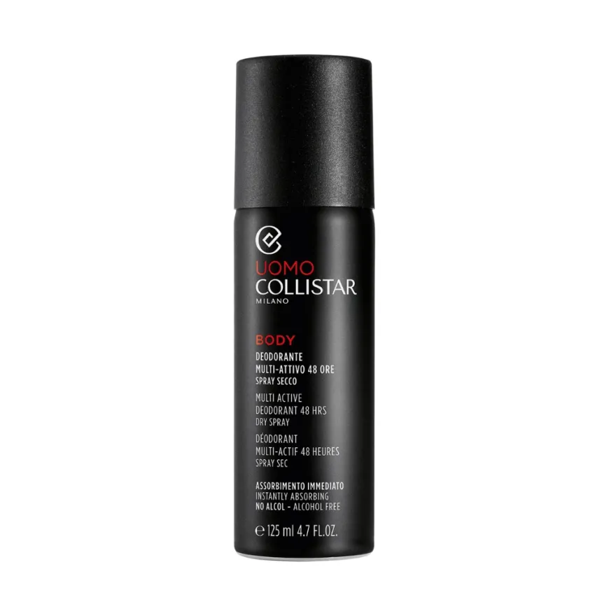 Collistar Uomo Deodorante Multi Attivo 48 Ore Spray Secco 125ml