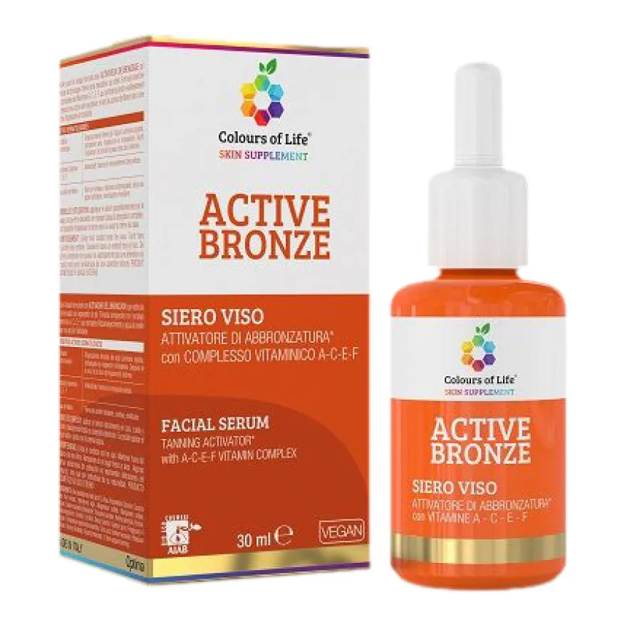 Colours Of Life Active Bronze Siero Viso 30ml