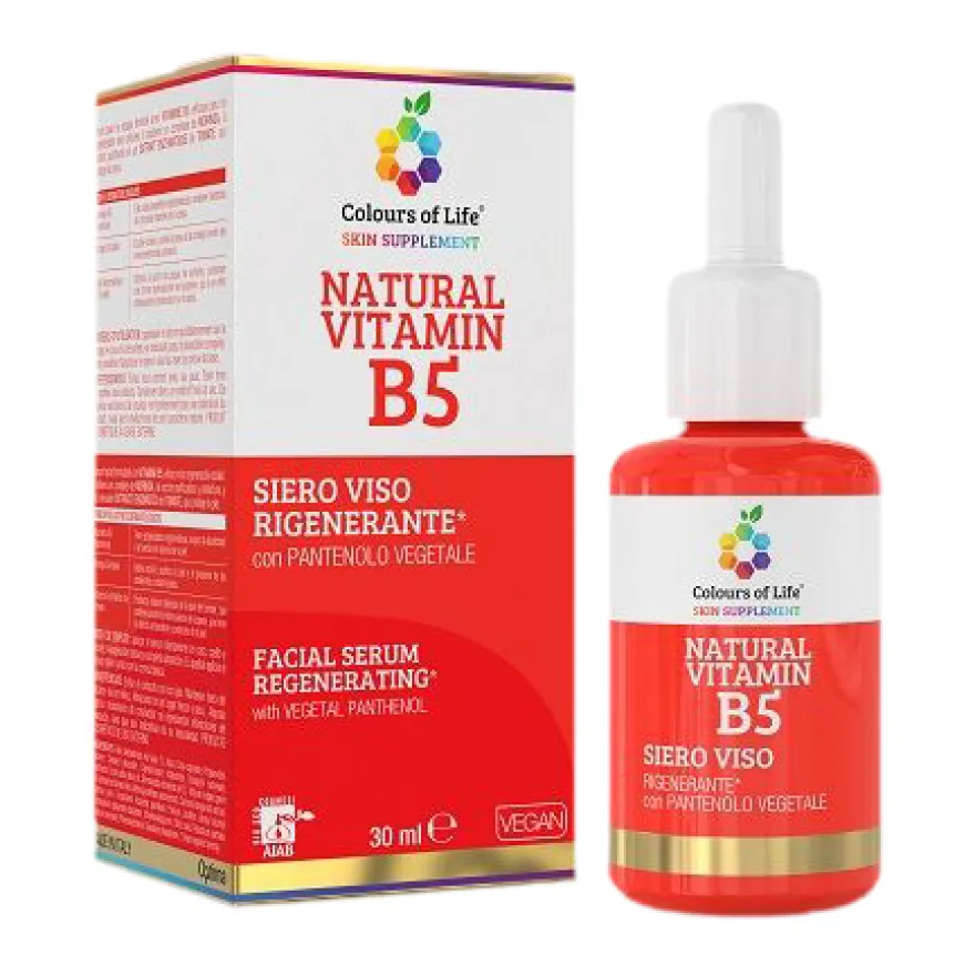 Colours Of Life Natural Vitamin B5 Siero Viso 30ml