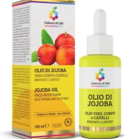 Colours Of Life Olio Jojoba Viso Corpo E Capelli 100ml