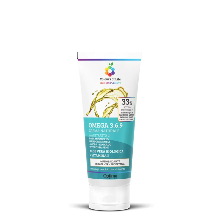 Colours Of Life Skin Supplement Omega 3 6 9 Crema Idratante 100ml