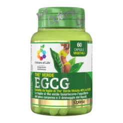 Colours Of Life The Verde Egcg Integratore Drenante 60 Capsule