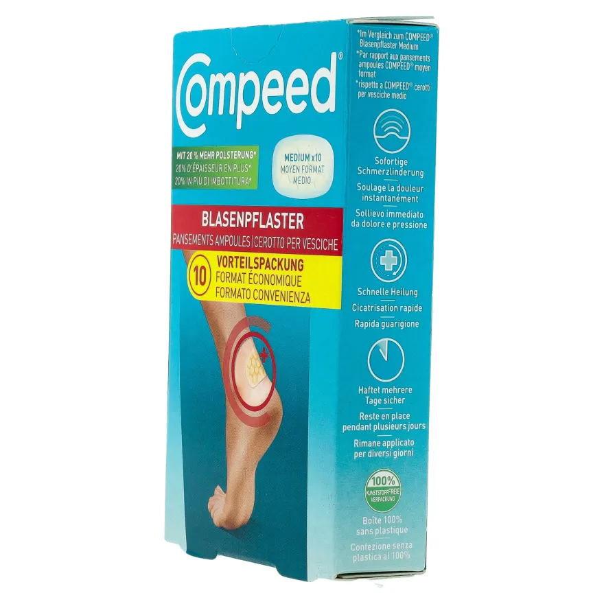 Compeed Cerotti Vesciche Medi Extreme 10 Pezzi
