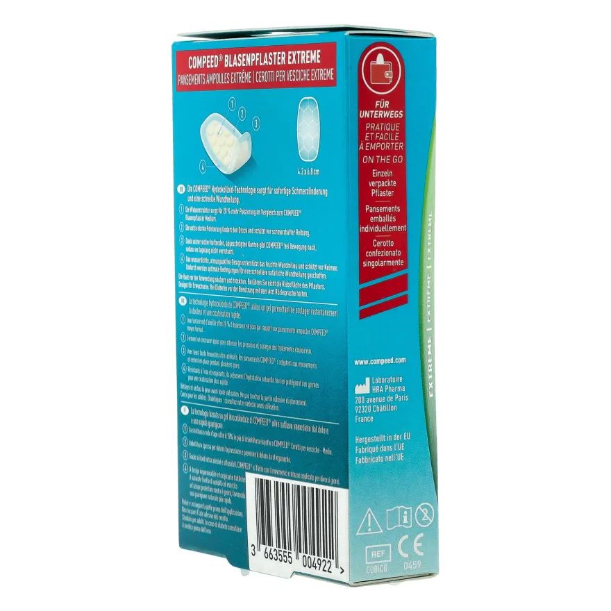 Compeed Cerotti Vesciche Medi Extreme 10 Pezzi