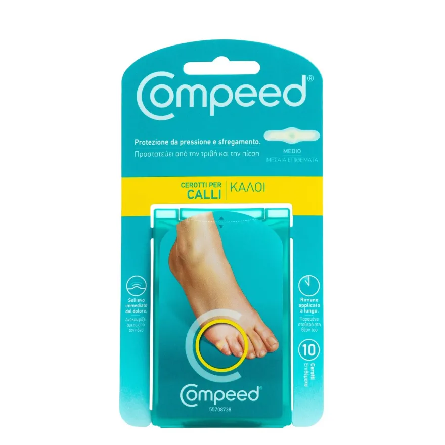 Compeed Cerotto Calli Medio 10 Pezzi