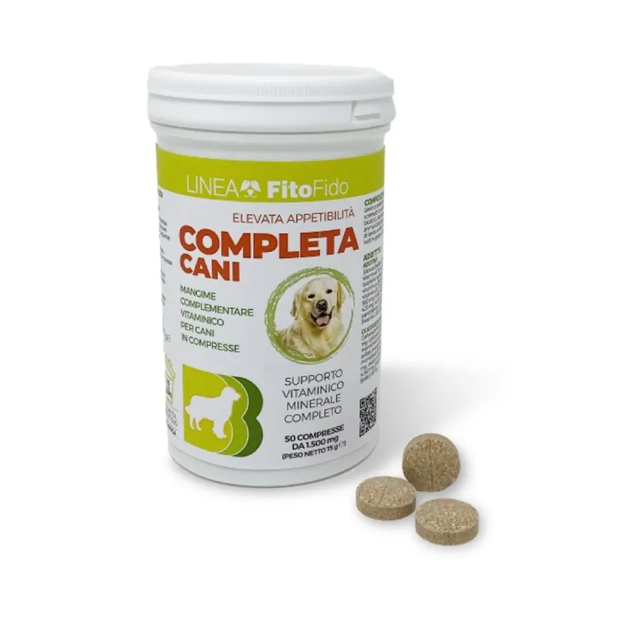 Completa Cani Integratore Vitamine E Aminoacidi 50 Compresse