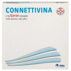 Connettivina 2mg Garze 10cmx10cm 10 Pezzi