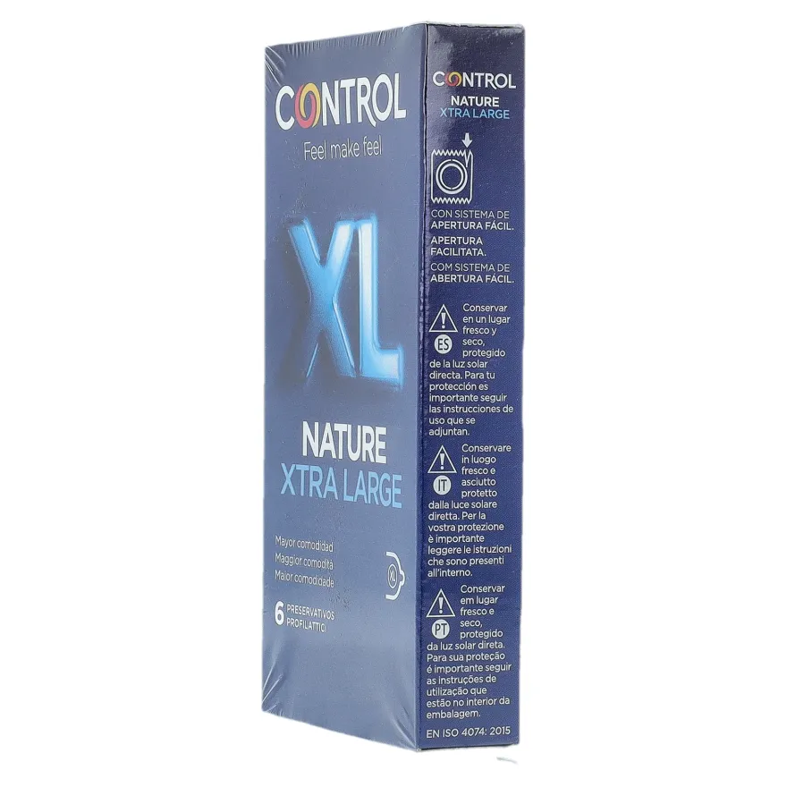 Control New Nature Xl 6 Pezzi