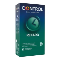 Control Non Stop Retard Profilattici Ritardanti 12 Pezzi