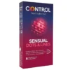 Control Sensual Dots&lines Profilattici 6 Pezzi