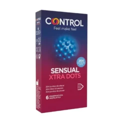 Control Sensual Xtra Dots Profilattici Stimolanti 6 Pezzi