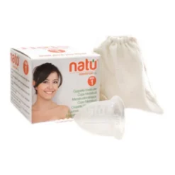 Coppetta Mestruale Natu Riutilizzabile Silicone Medicale 1 Pezzo
