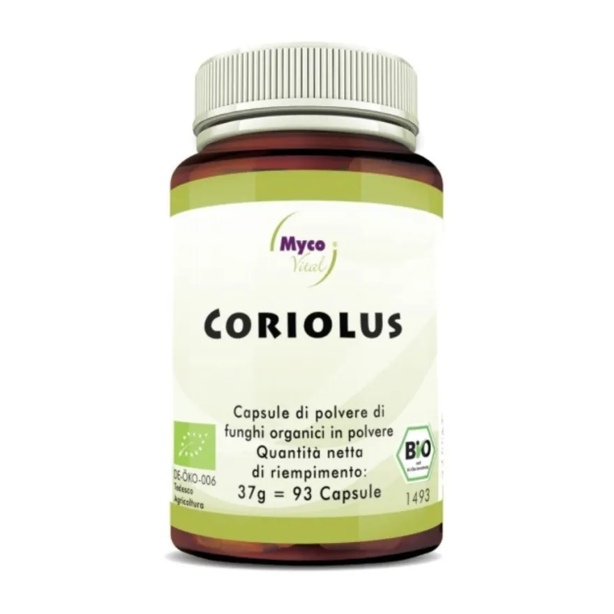 Coriolus Integratore Difese Immunitarie 93 Capsule