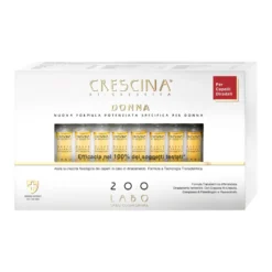 Crescina Donna 200 Formula Specifica Potenziata Trattamento Anticaduta Capelli 20x3,5ml