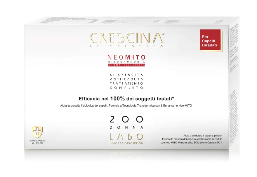 Crescina Ri-crescita Neo Mito 200 Donna Trattamento Completo 10+10 Fiale