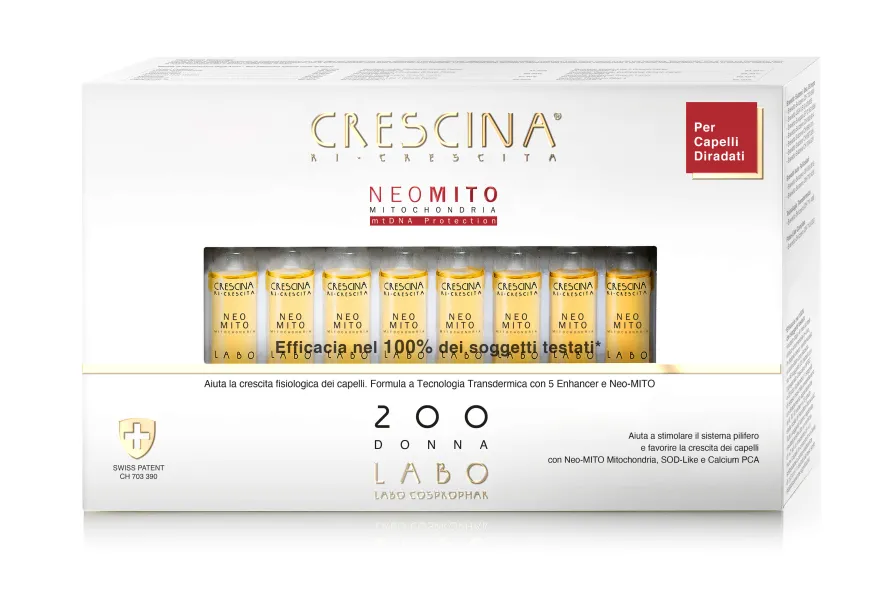 Crescina Ri-crescita Neo Mito 200 Donna Fiale 20x3,5ml