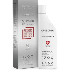 Crescina Shampoo Isole Follicolari Superformula 1700 Uomo Attiva Ricrescita 150ml