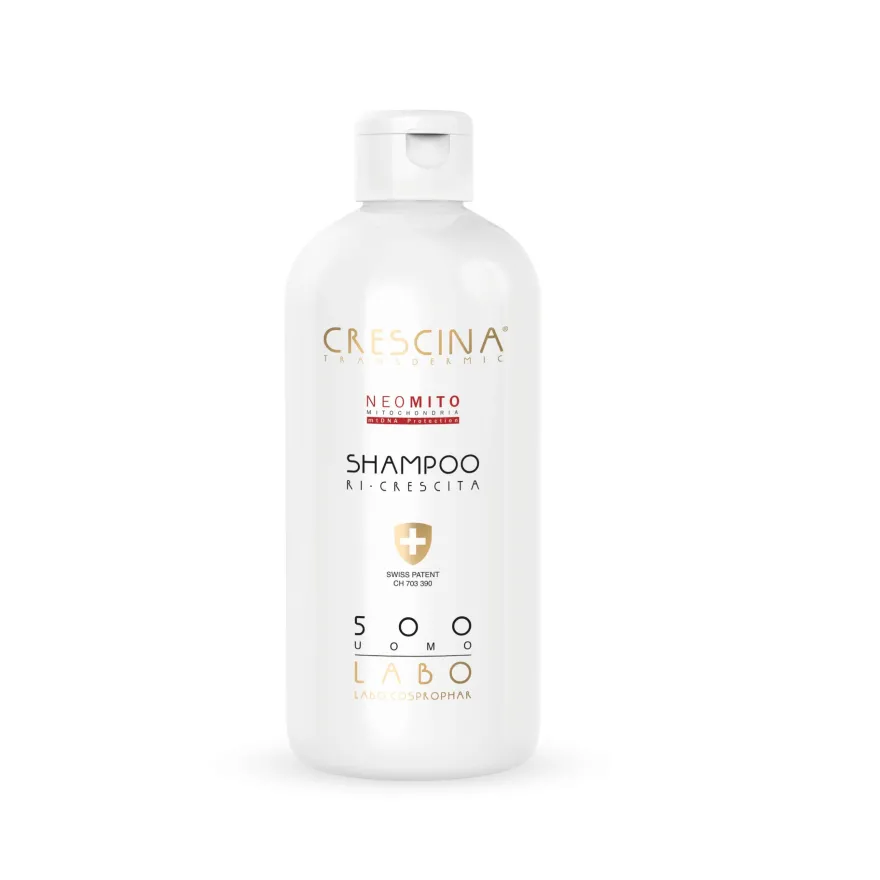 Crescina Shampoo Ri-crescita Neo-mito 500 Uomo 500ml