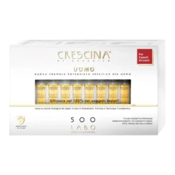 Crescina Uomo 500 Nuova Formula Potenziata 20x3,5 Ml