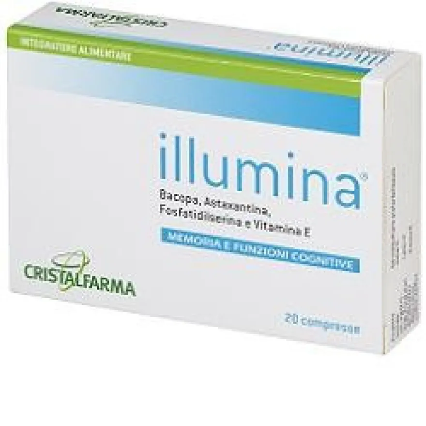 Cristalfarma Illumina Integratore Memoria 20 Compresse