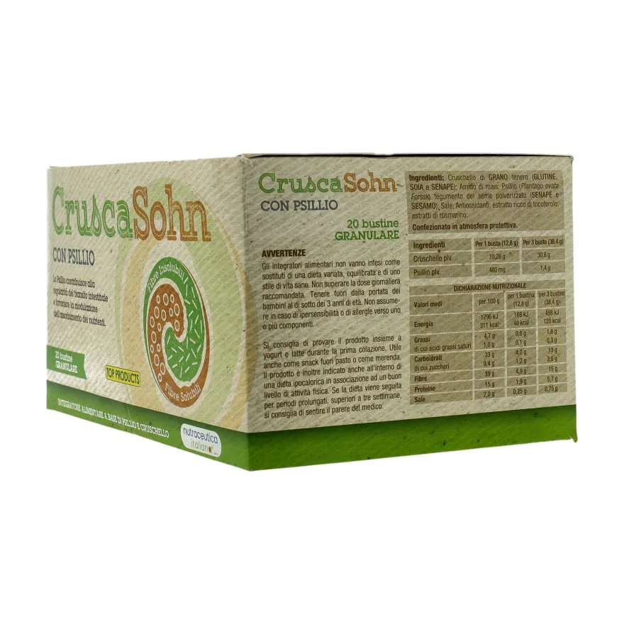 Cruscasohn Con Psyllium 20 Bustine