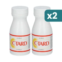 C-tard 500mg integratore Vitamina C bipacco 2x60 capsule