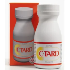 C-tard 500mg Integratore Vitamina C 60 Capsule Rigide A Rilascio Prolungato