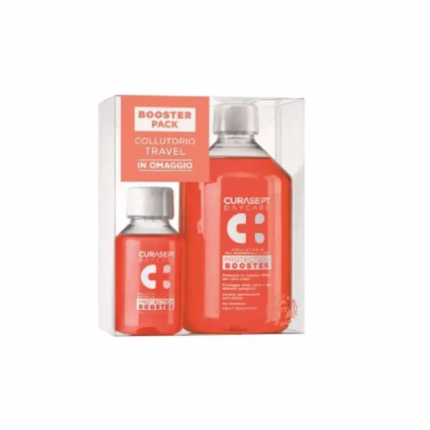 Curasept Daycare Booster Collutorio Fruit Sensation 500ml + 100ml