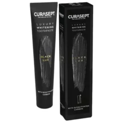 Curasept Luxury Whitening Black Gel Dentifricio Sbiancante 75ml