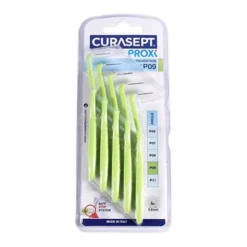 Curasept Proxi Prevention Scovolino Testina Angolata P09 Verde 5 Pezzi