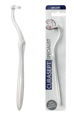 Curasept Spazzolino Specialist Implant Per Igiene Protesi Su Impianti