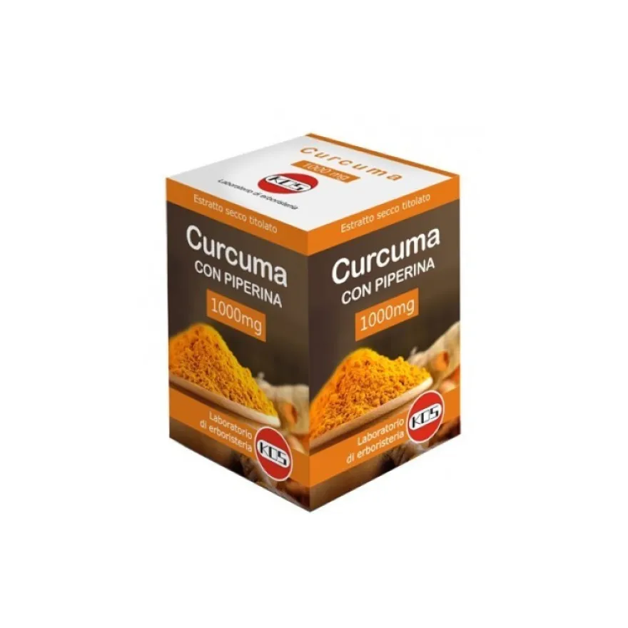 Curcuma + Piperina 1g 30 Compresse