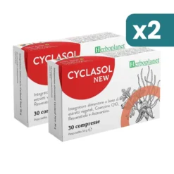 Cyclasol New Integratore Controllo Colesterolo 2 confezioni da 30 Compresse