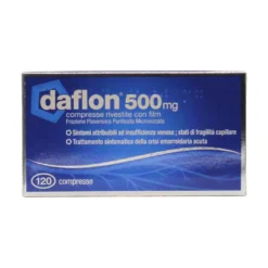 Daflon 500mg Per Insufficienza Venosa 120 Compresse Rivestite Con Film