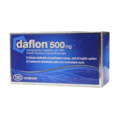 Daflon 500mg Per Insufficienza Venosa 120 Compresse Rivestite Con Film