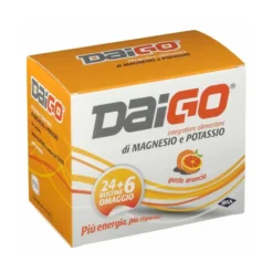 Daigo Integratore Magnesio Potassio Gusto Arancia 24 + 6 Bustine