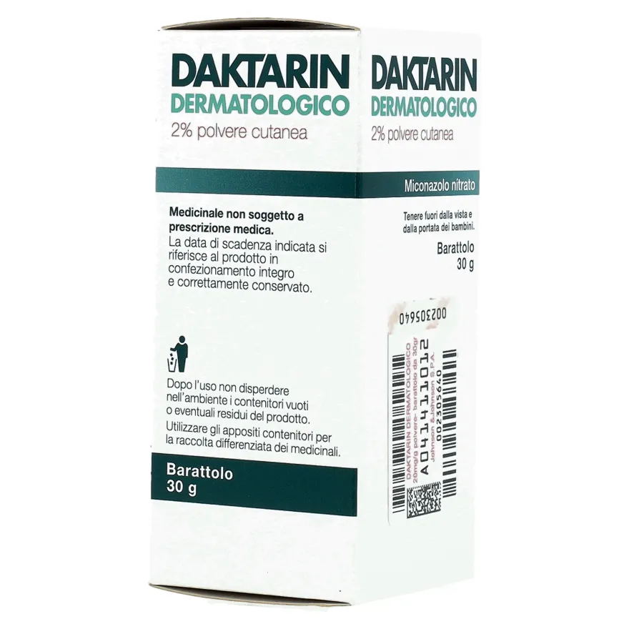 Daktarin Dermatologico Polvere Cutanea Infezioni Della Pelle 30g