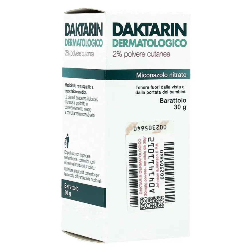Daktarin Dermatologico Polvere Cutanea Infezioni Della Pelle 30g