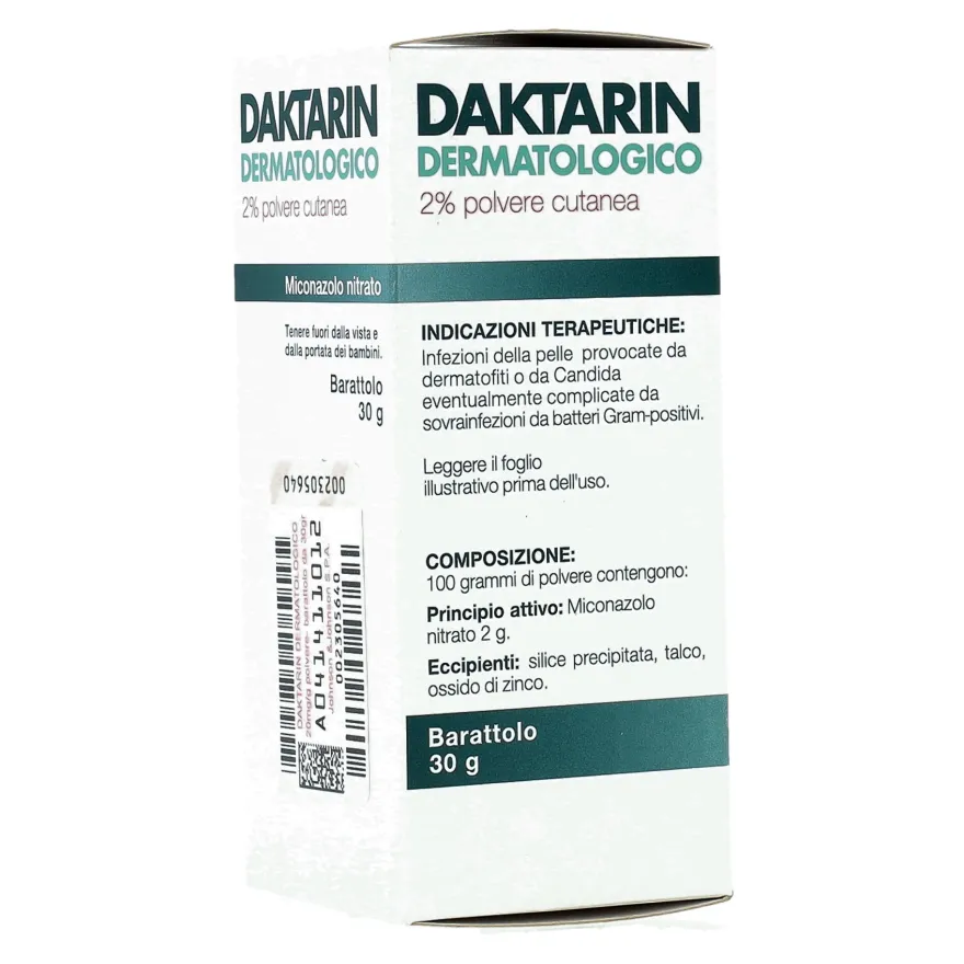 Daktarin Dermatologico Polvere Cutanea Infezioni Della Pelle 30g